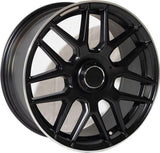 Replica for MERCEDES 1258 Matt Black Polish lip 20*9.5