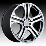 Replica for MERCEDES 389 Black Polish 18*9