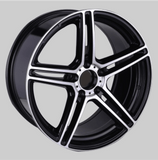 Replica for MERCEDES 552/5 Black Polish 19*8.5