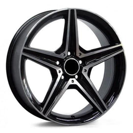 Replica for MERCEDES 554/2 Black Polish 17*7.5 - D-elastikashop