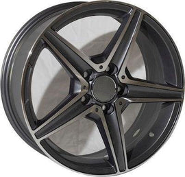 Replica for MERCEDES 554/2 Anthracite Polish 18*8 - D-elastikashop