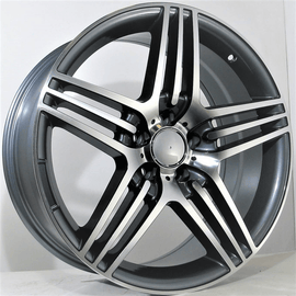 Replica for MERCEDES 597 Anthracite Polish 17*8 - D-elastikashop