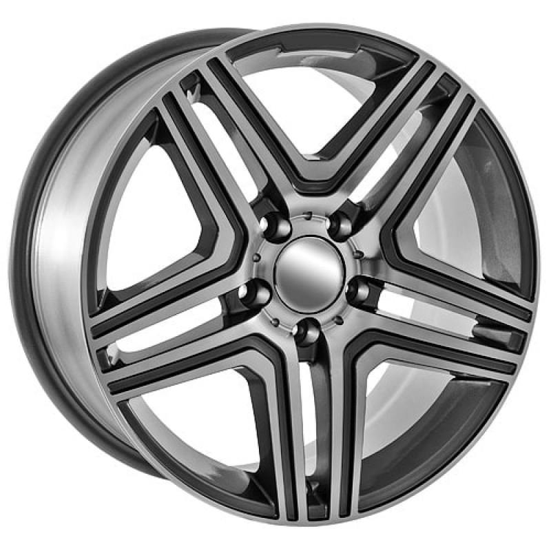 Replica for MERCEDES 666 Anthracite Polish 16*7.5 - D-elastikashop