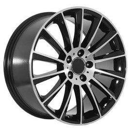 Replica for MERCEDES 911 Black Polish 18*9.5 - D-elastikashop