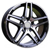 Replica for MERCEDES 967 Black Polish 18*8
