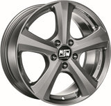 Msw Wheels MSW 19 17*7 Grey Silver