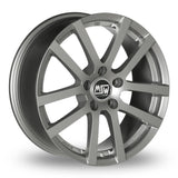 Msw Wheels MSW 22 17*8 Grey Silver