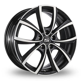 Msw Wheels MSW 27 17*7,5 Matt Dark Titanium Diamond Cut - D-elastikashop