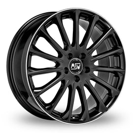 Msw Wheels MSW 30 18*7,5 Gloss Black Polished Lip - D-elastikashop