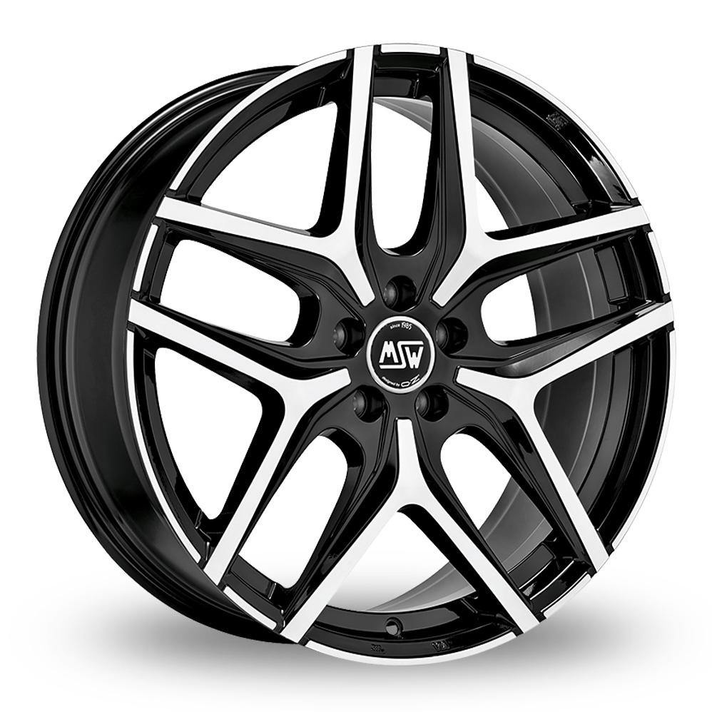 Msw Wheels MSW 40 18*8 Gloss Black Full Polished - D-elastikashop