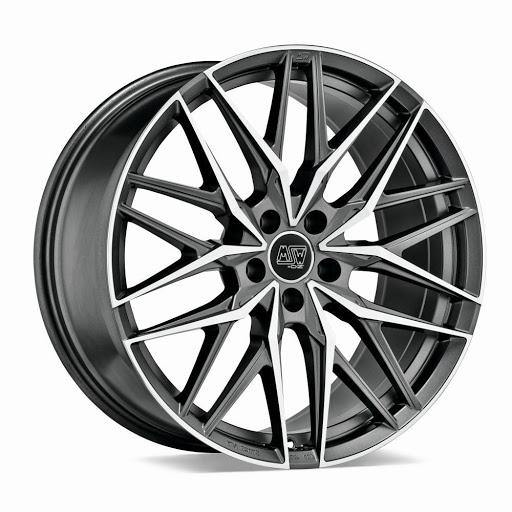 Msw Wheels MSW 50 19*8,5 Matt Gun Metal Full Polished - D-elastikashop