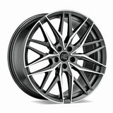 Msw Wheels MSW 50 20*8,5 Matt Gun Metal Full Polished