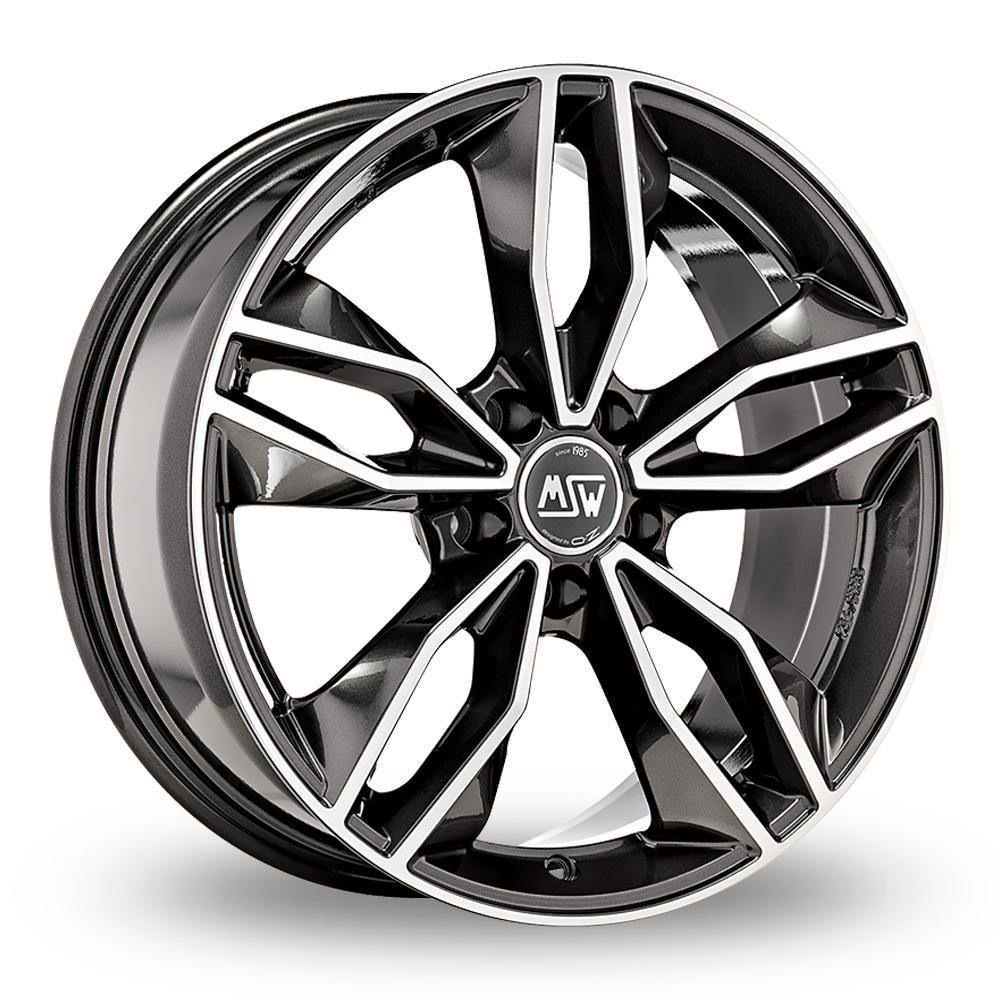Msw Wheels MSW 71 19*8 Gloss Dark Grey Polished - D-elastikashop