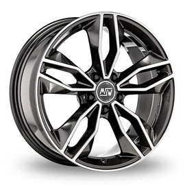 Msw Wheels MSW 71 19*8,5 Gloss Dark Grey Polished - D-elastikashop