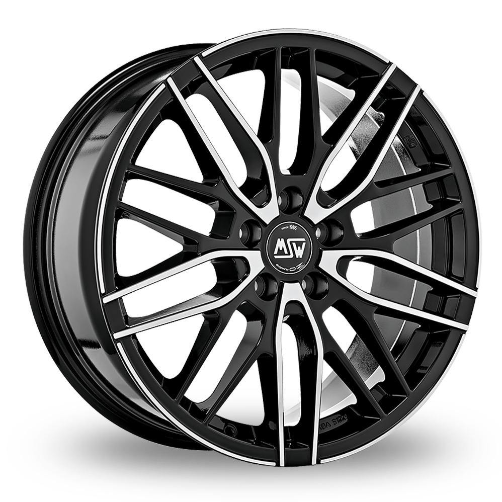 Msw Wheels MSW 72 18*8 Gloss Dark Grey Polished - D-elastikashop