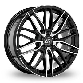 Msw Wheels MSW 72 18*8 Gloss Dark Grey Polished - D-elastikashop