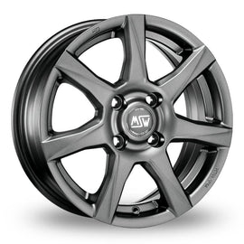 Msw Wheels MSW 77 14*5 Matt Dark Grey - D-elastikashop