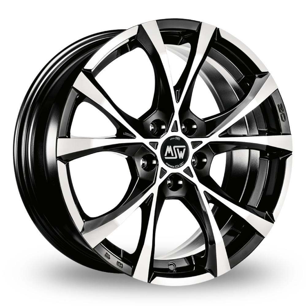 Msw Wheels MSW Crossover 18*8 Black Diamond Cut - D-elastikashop