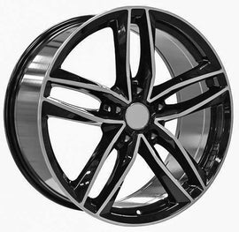Replica for AUDI 1196 Black Polish 19*8.5 - D-elastikashop