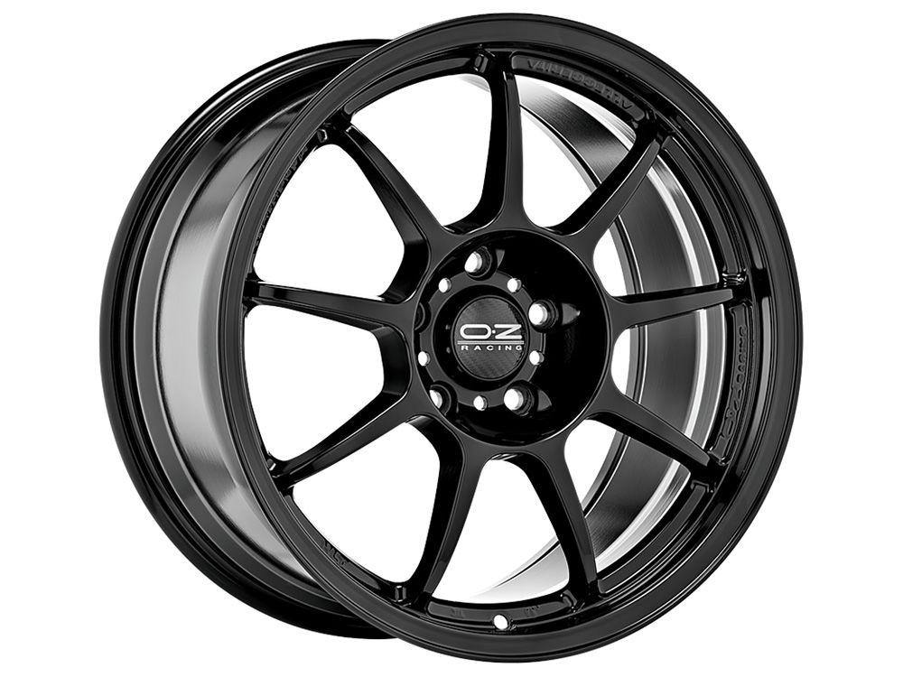 OZ Allegerita HLT 17*8 Gloss Black - D-elastikashop