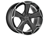 OZ Aspen HLT 20*11 Matt Black Diamond Cut