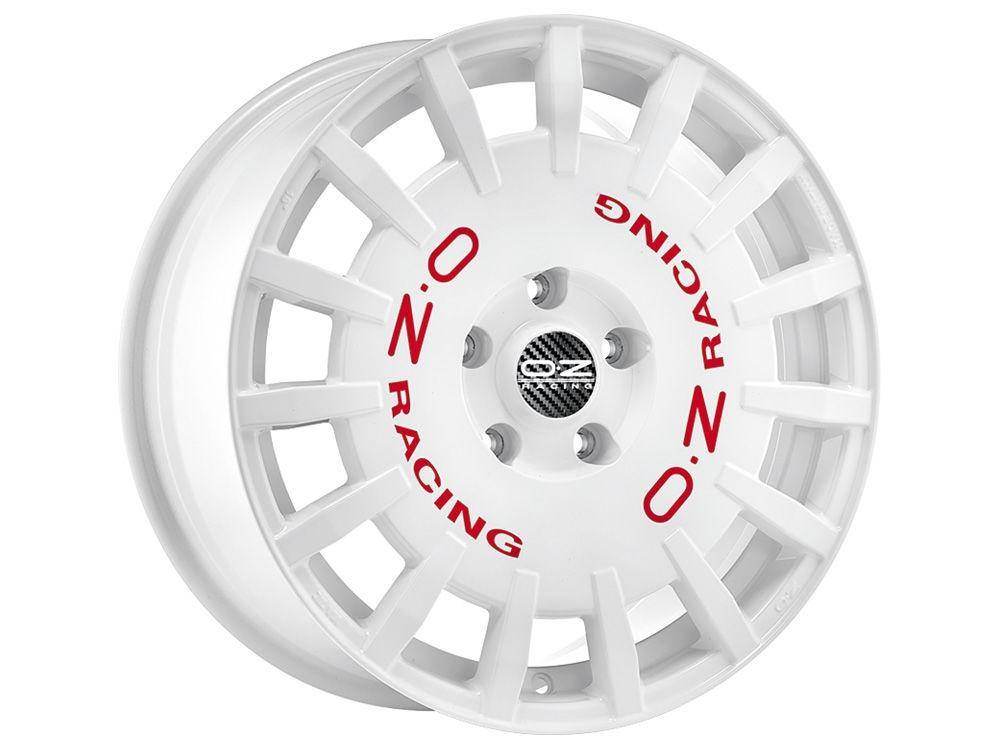 OZ Rally Racing 17*8 Race White - D-elastikashop