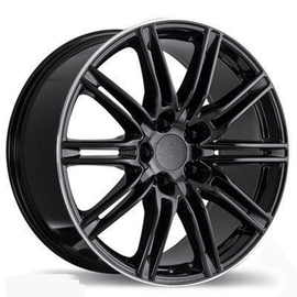 Replica for PORSCHE 1153 Gloss Black Diamond Lip 21*10 - D-elastikashop