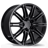 Replica for PORSCHE 1153 Gloss Black Diamond Lip 21*10
