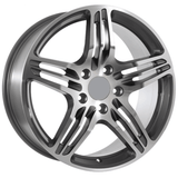 Replica for PORSCHE 458 Anthracite Polish 22*10