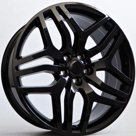 Replica for RANGE ROVER 1180 Gloss Black 22*9.5 - D-elastikashop.gr