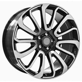 Replica for RANGE ROVER 1195 Black Polish 22*10 - D-elastikashop