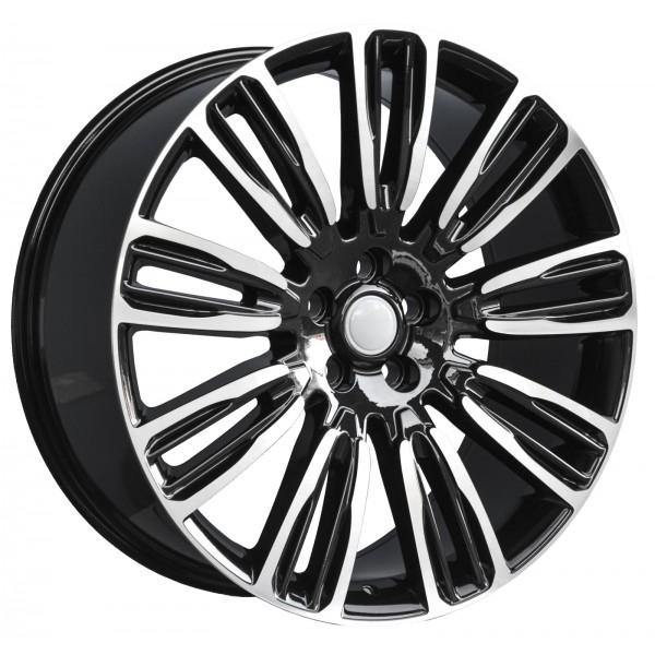 Replica for RANGE ROVER 9034 Black Polish 20*9.5 - D-elastikashop