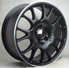 Replica BBS CH Motosport Matt Black with Diamond Lip 19*8 - D-elastikashop