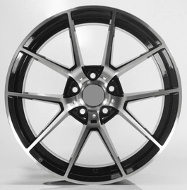 Replica BBS F1 Black Polish 18*8 - D-elastikashop