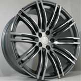 Replica for PORSCHE 1222 Anthracite Polish 21*9.5