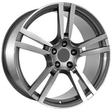 Replica for PORSCHE 677 Anthracite Polish 21*10