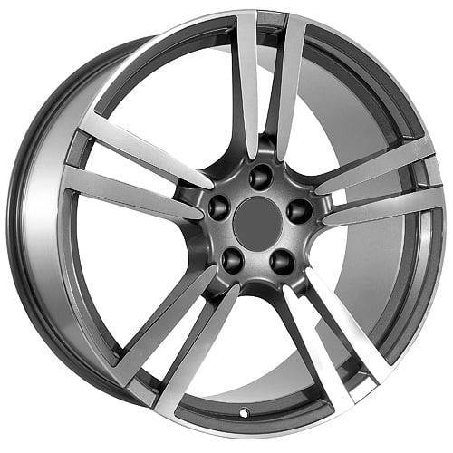 Replica for PORSCHE 677 Anthracite Polish 20*9 - D-elastikashop