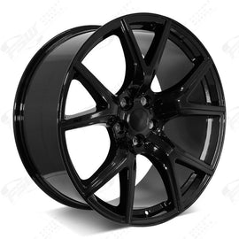 Replica for JEEP 5315 Gloss Black 20*9 - D-elastikashop.gr