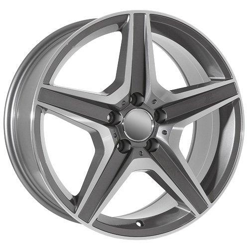 Replica for MERCEDES 554 Anthracite Polish 18*8.5 - D-elastikashop.gr