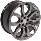 Replica for RANGE ROVER 1008 Anthracite Polish 18*8