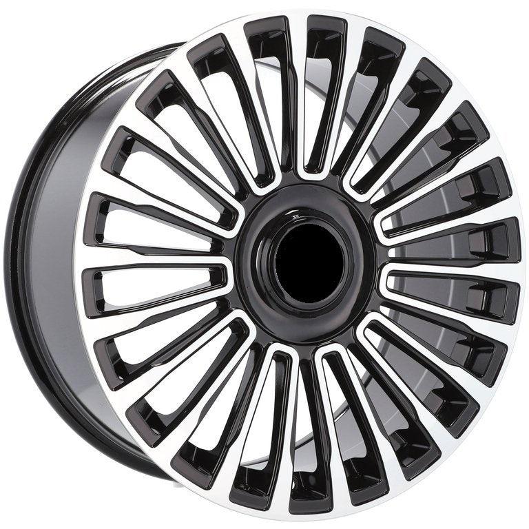 Replica for RANGE ROVER 627 Black Polish 20*9.5 - D-elastikashop.gr