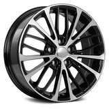 Replica for TOYOTA 5015 Black Polish 18*8