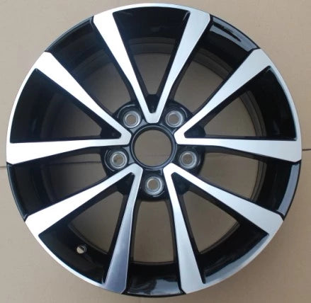 Replica for VW 5451 Black Polish 16*6.5