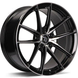 79Wheels SCF-A BLACK POLISHED FACE 18*9