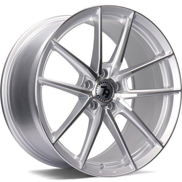 79Wheels SCF-A SILVER POLISHED FACE 19*9,5 - D-elastikashop