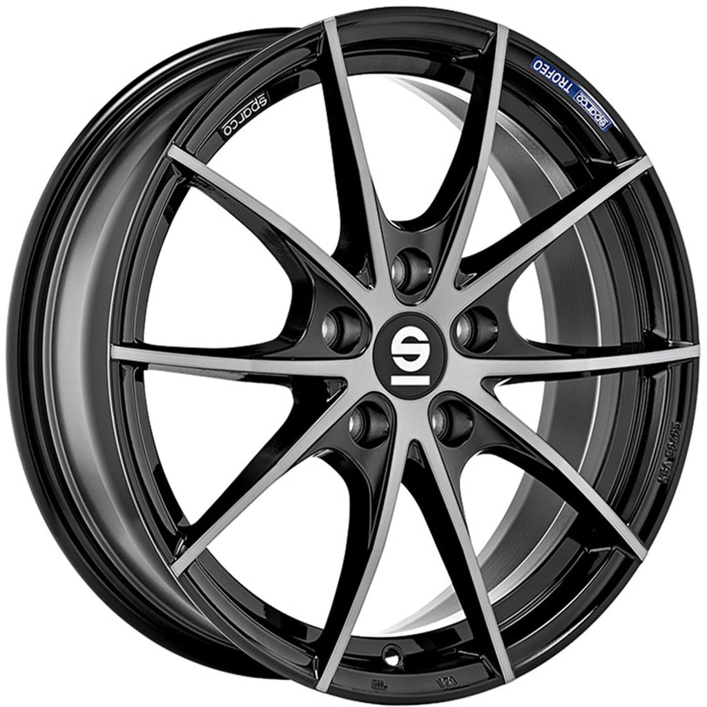 Sparco Wheels Trofeo 5 17*7,5 Fume Black Full Polished - D-elastikashop