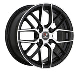 DCENTI RACING STW555S Black Polished 15*6,5