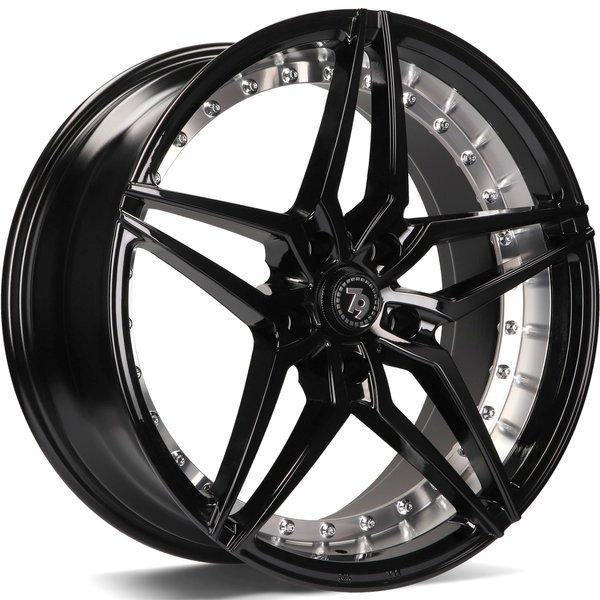 79Wheels SV-AR GLOSS BLACK POLISHED BARREL 19*8,5 - D-elastikashop