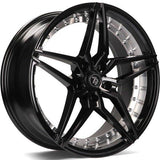 79Wheels SV-AR GLOSS BLACK POLISHED BARREL 19*8,5