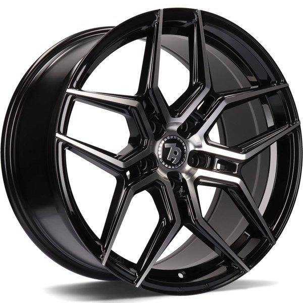 79Wheels SV-B GLOSS BLACK POLISHED FACE 19*9,5 - D-elastikashop